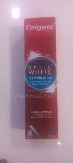 Colgate Optic White Lasting White Toothpaste 75ml