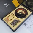 Versace Dual Head Belt Gift Set - 3