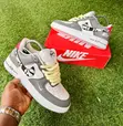 Nike AF1 x The North Face - Grey - 1