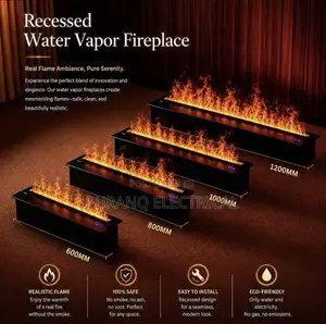 Recessed Water Vapor Fireplace - Brand New