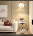 Home Interiors Side Table with Lamp - 1