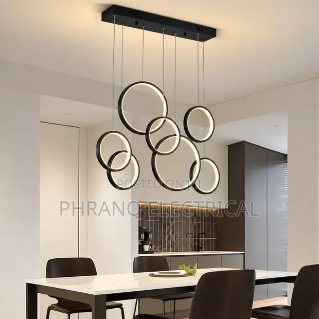 Modern Rings LED Dining Room Pendant Lights - 1