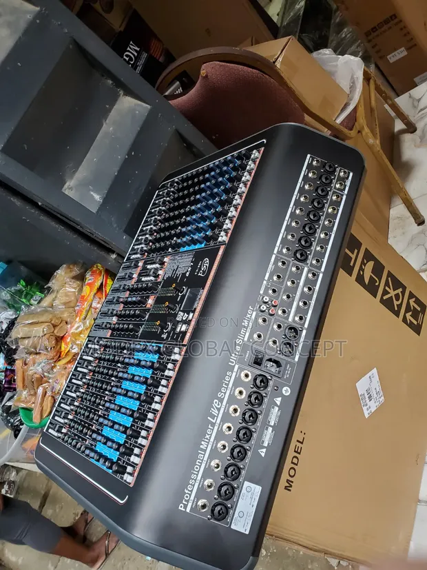 Professional MSD 16-Channel Semi-Digital Audio Mixer - 1