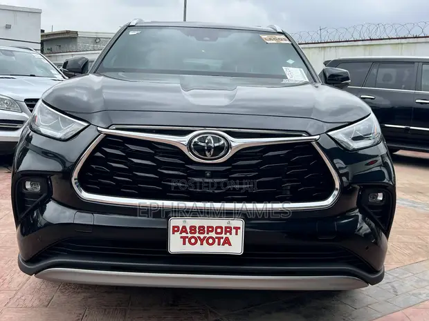 2023 Toyota Highlander Platinum AWD Black - 1
