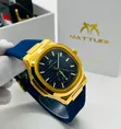 Matturi Black/Gold Luxury Watch - 4