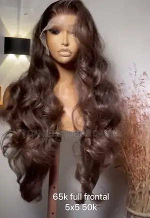 High Quality Blend Hair - HD Lace Frontal Wig 30"
