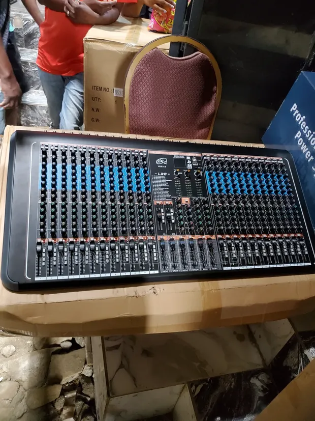 New MSD 24-Channel Semi-Digital Audio Mixer - 1