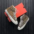 Leopard Skin Converse Sneakers - 1