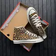 Leopard Skin Converse Sneakers - 2