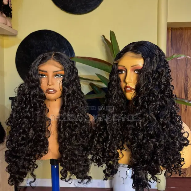Budget Human Hair Pixie Curls Wig - 1