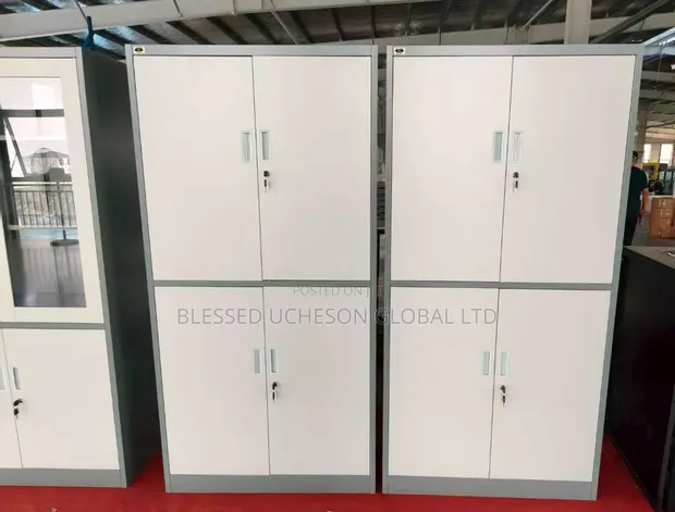 Brand New American Steel 4-Door Heavy-Duty Storage Cabinet - 1