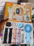 D96 Plus Smartwatch 9-in-1 Combo with Fan & Earbuds - 4