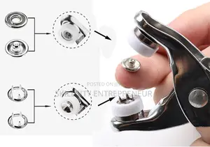 Stainless Steel Snap Button Kit (9.5mm)