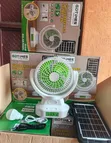 Gdtime 9-Inch Fan Mai Amfani Da Hasken Rana - 1
