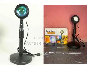 Brand New Sunset Lamp with Remote