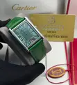 Cartier Rectangular Dress Watch - Emerald Green, Black, or White Dial - 3