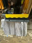 3-Channel Heavy-Duty Rubber Cable Protector Ramp - 3