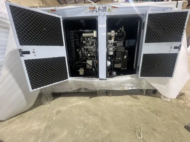 30kVA Perkins Soundproof Diesel Generator - 1
