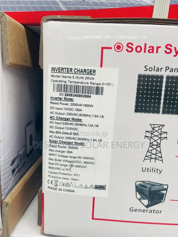 Sako 2kva 12v Solar Hybrid Power Inverter - 1