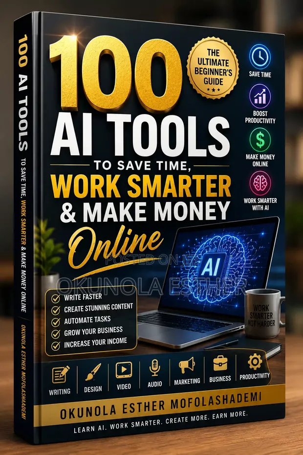100 AI Tools Ebook: Save Time, Work Smarter, Make Money - 1