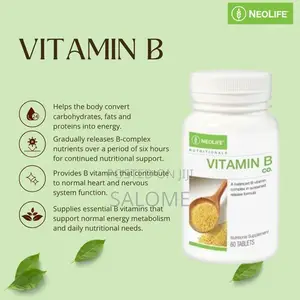 Neolife Vitamin B Complex Sustained Release - 60 Tablets