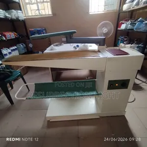 Industrial Finishing Ironing Table with Heater and Vacuum