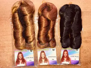 16" Loose Wave Hair Attachments (Launi 1B)