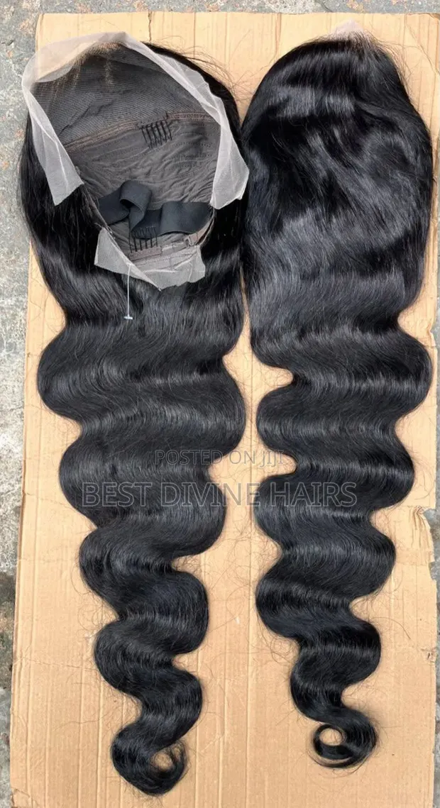 Full Frontal Body Wave Wig - 100% Gashin Mutum - 1