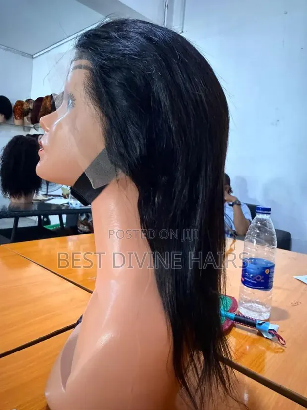Full Frontal Straight Wig - Gashashiyar Gashi Mai Kauri, Mai Laushi, Da Kamannin Halitta - 1