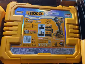 INGCO 20V Cordless Impact Driver/Wrench Combo Kit