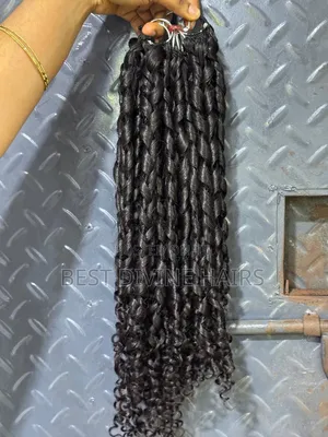Gashin Gyale na Pixie Curls na Mutum - Launi na Halitta