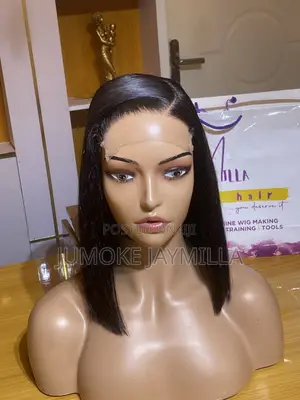 Bob Wig tare da 5x5 Closure (10 Inches)