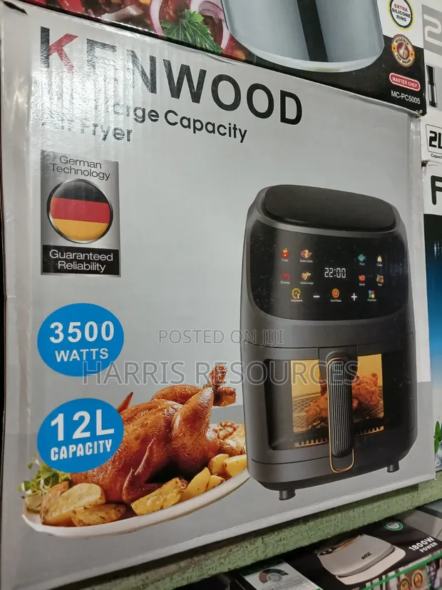 Kenwood Extra Large Capacity Air Fryer 12L - 3500W - 1