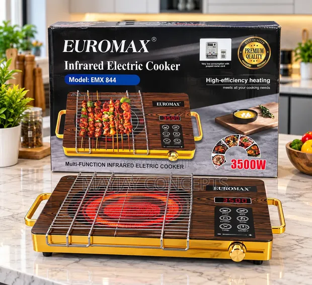 EUROMAX EMX 844 Infrared Electric Cooker | 3500W - 1
