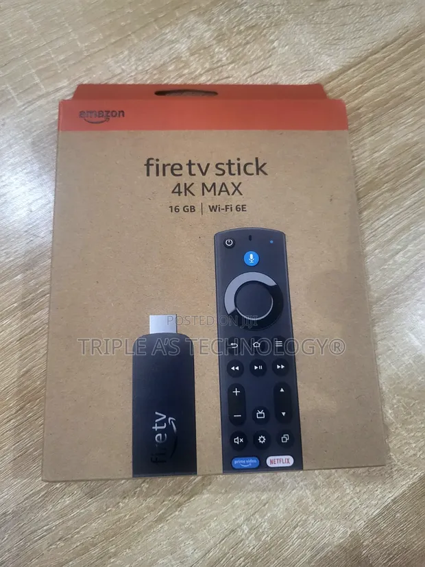 Amazon Fire TV Stick 4K Max (Sabon Samfur) - 1