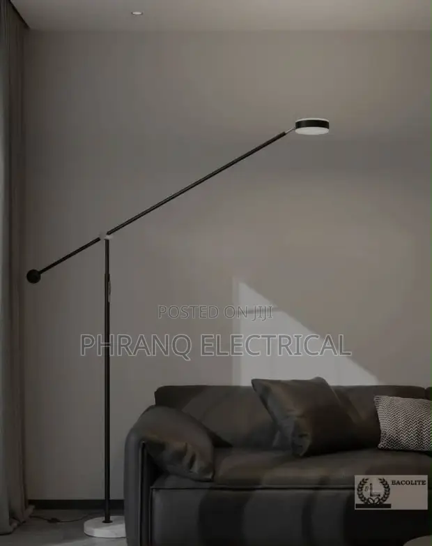 Minimalist LED Floor Lamp - Hasken Karatu na Falo/Dakuna - 1