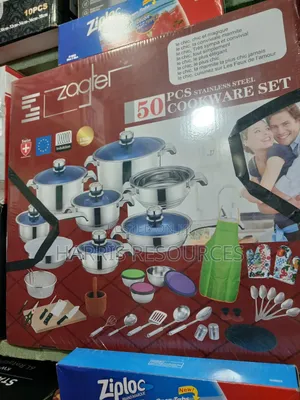 Premium Zagler 50-Piece Stainless Steel Cookware Set