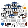 Premium Zagler 50-Piece Stainless Steel Cookware Set - 2