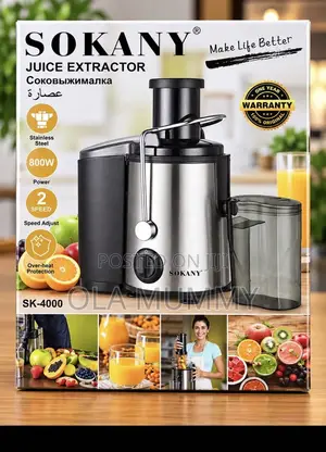 Sokany Juicer Mai Fitar Da Ruwan Fata