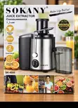 Sokany Juicer Mai Fitar Da Ruwan Fata - 1