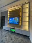 Home Interiors TV Console - PU Stone & MDF - 3