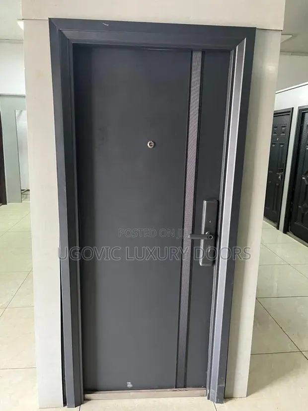 Luxury Security Steel Door - 3ft - 1