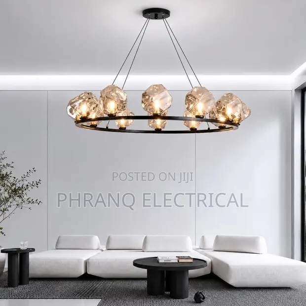 LED Chandelier Lighting - 750mm Round Ring - 1