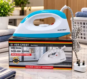 Silver Crest 1000W Dry Iron with Smooth Soleplate