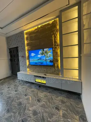 Royal TV Console - MBF & PU Stone
