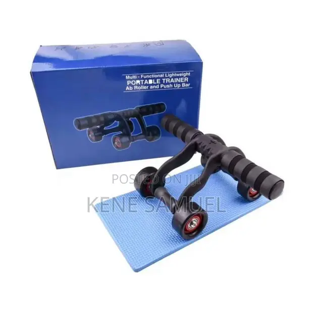 Multi-Functional Ab Roller & Push-Up Bar - 1