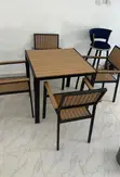 Teburin Cin Abinci na Waje tare da Kujeru 4 - Sabon Abu - 2
