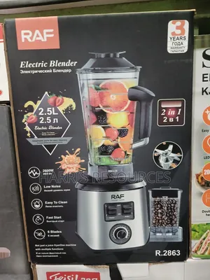 RAF 2600W 2-in-1 Blender Mai Ƙarfi