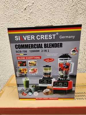 Silver Crest 2-in-1 Commercial Blender da Grinder SCB-708