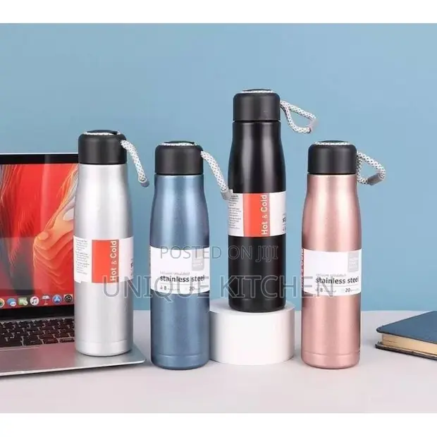 Insulated Stainless Steel Sports Vacuum Bottle 550ml - 1